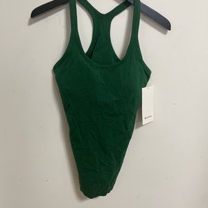 NEW green Lululemon Ebb to street tank